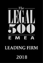 Legal 500 EMEA 2018